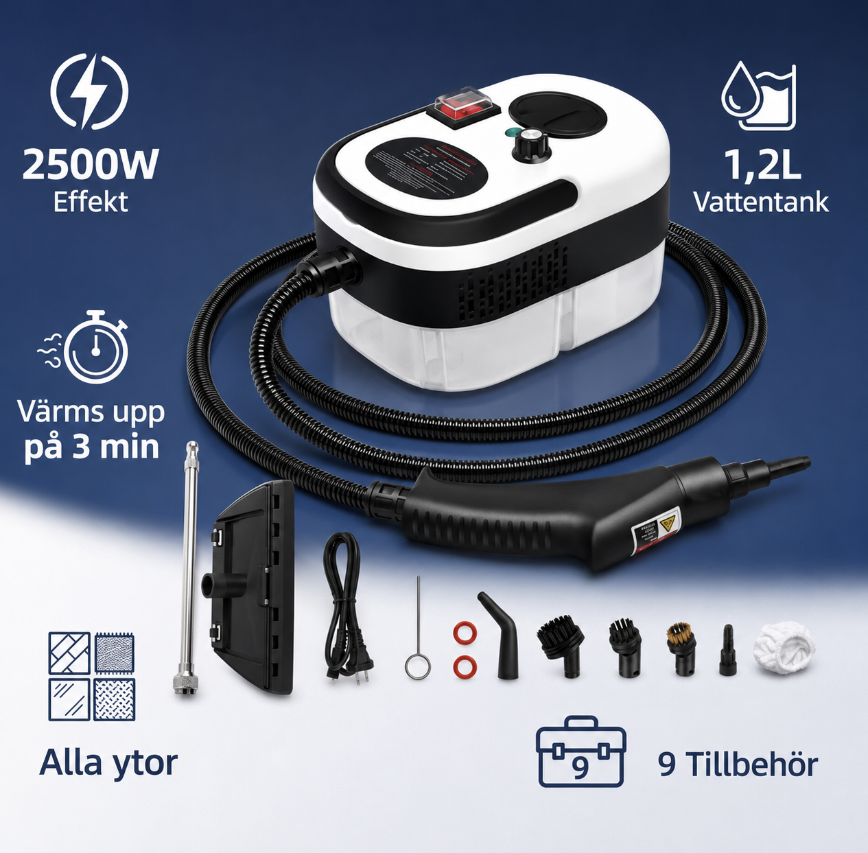 SwedeSteamer - För smart städning